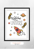 Universe - Nursery Print - Krafty Hands Designs