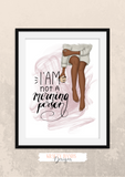 Not a Morning Person - Girl Boss Series - Home / Office Print - Krafty Hands Designs