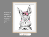 Woodland Animals - Set of 3- Nursery Print - Krafty Hands Designs