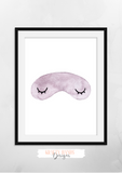 Pink Safari Animals - Set of 3- Nursery Print - Krafty Hands Designs