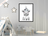 Blue Safari Animal's - Set of 3 - Krafty Hands Designs