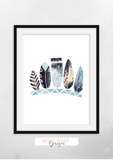 Blue Safari Animal's - Set of 3 - Krafty Hands Designs