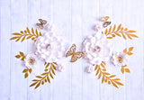 Elegant Paper Flower Set | Small Paper Flower Set