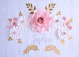 Elegant Paper Flower Set | Medium Paper Flower Set