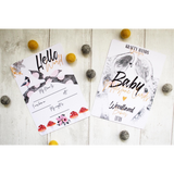Baby Milestone Card Set - Krafty Hands Designs
