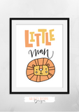 Little Man - Print - Krafty Hands Designs