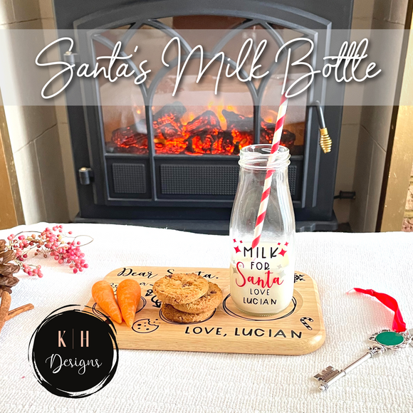 Santa's Milk Bottle