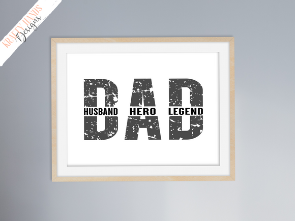 Father's Day - Hero Print